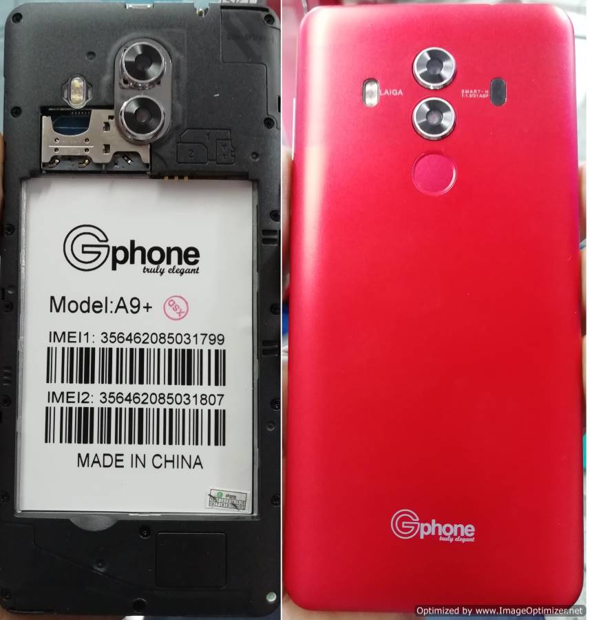 Gphone A9+ Flash File | 7.0 Noughat Firmware MT6580 Tested