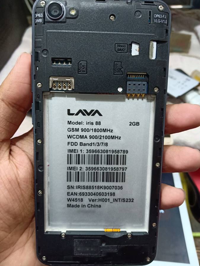 Lava Iris 88 S232 Flash File