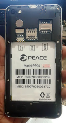 Peace PP20 Flash File Without Password