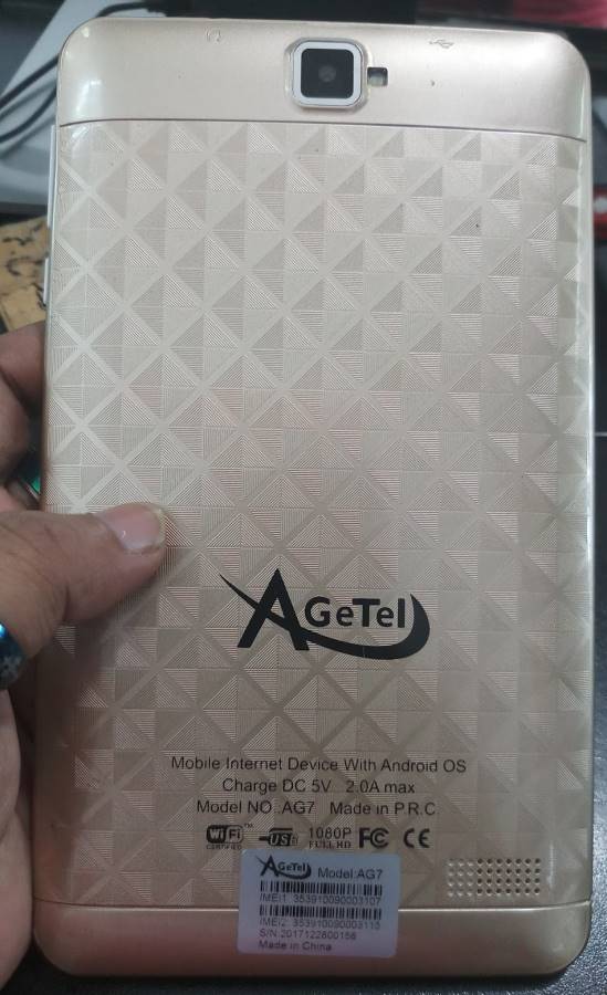 Agetel AG7 Tab Flash File