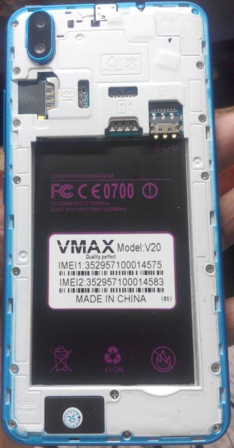 Vmax V20 Flash File