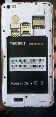 Maximus Max 6 Flash File