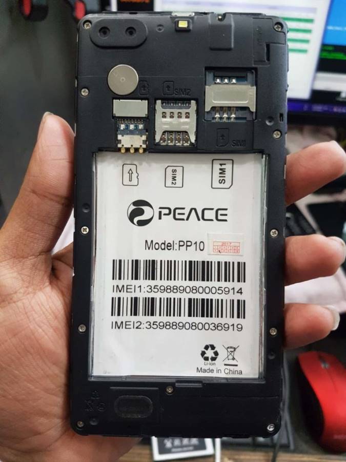 Peace PP10 Flash File Without Password