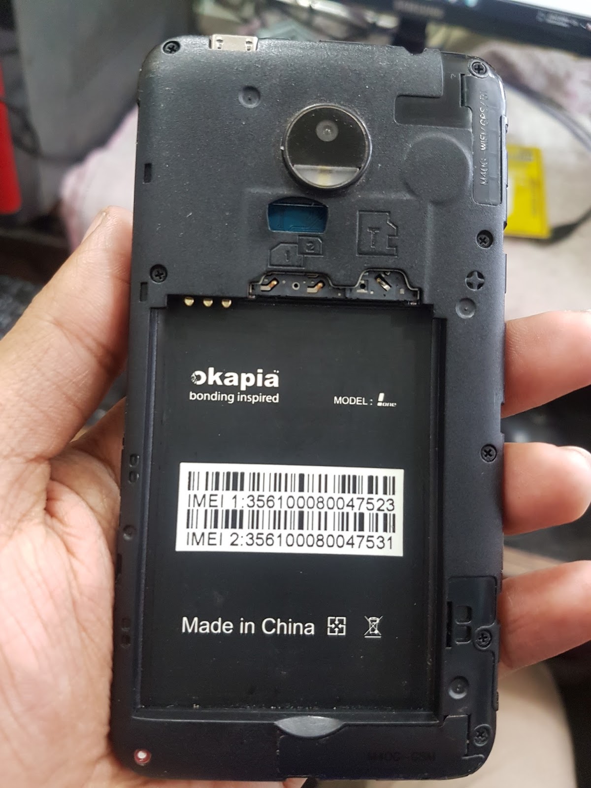 Okapia i One Flash File Without Password