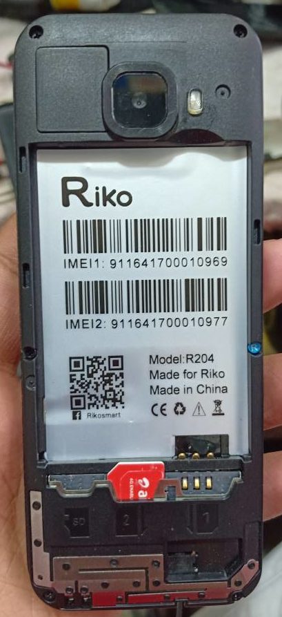 Riko R204 Flash File Without Password