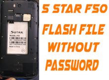 5Star F50 Flash File Without Password MT6572 4.4.2