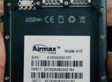 Airmax A15 Flash File Without Password