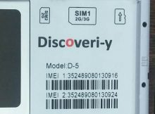 Discoveri-y D5 Flash File Without Password Sim Hidden Fix