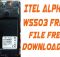 Itel Alpha W5503 Frp Bypass Reset File Without Password