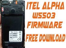 Itel Alpha W5503 Flash File Without Password 8.1 Care Firmware