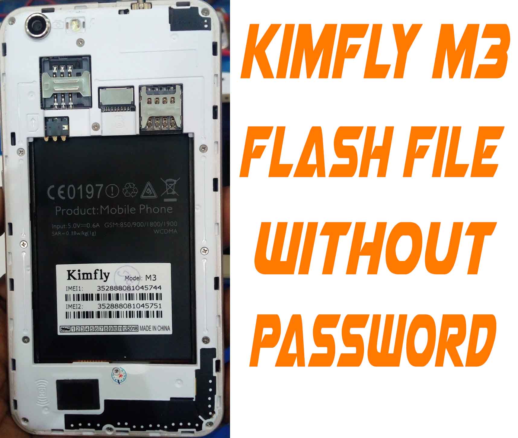 Kimfly M3 flash File Without Password