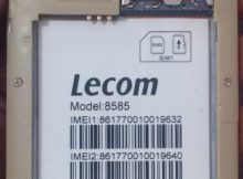 Lecom 8585 Flash File Without Password MT6572 Nand