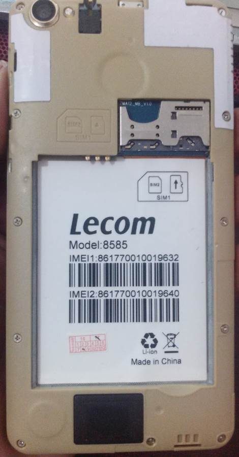 Lecom 8585 flash File Without Password