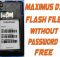 Maximus D7 Flash File Without Password Free ROM