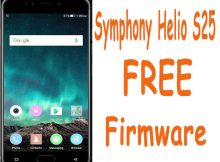 Symphony Helio S25 Stock Firmware (Flash File)