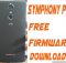 Symphony P9 Stock Firmware (Flash File) Free