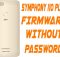 Symphony i10 Plus Firmware Without Password (Care Flash File)