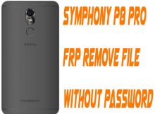 Symphony P8 Pro Frp Remove File Without Password