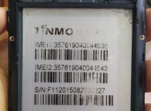 Tinmo F11 Flash File Firmware Without Password