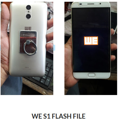 WE S1 Flash File without Password
