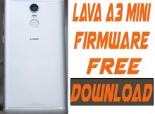 Lava A3 Mini Firmware Free (S112 S114 S116 S118 )