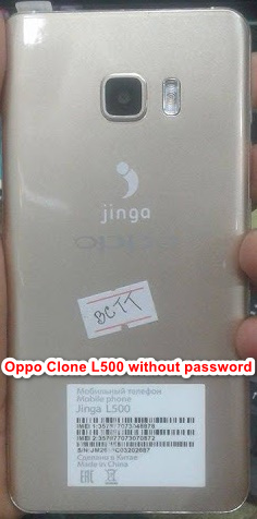 Oppo Clone L500 Flash File Without Password