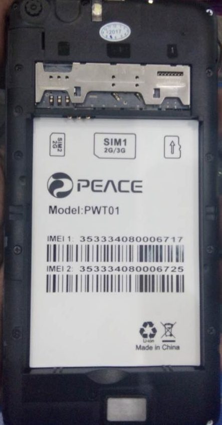 Peace PWT01 Firmware Without Password