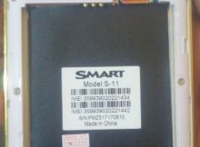 Smart S11 Flash File Without Password MT6580