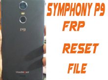 Symphony P9 Frp Reset File Without Password