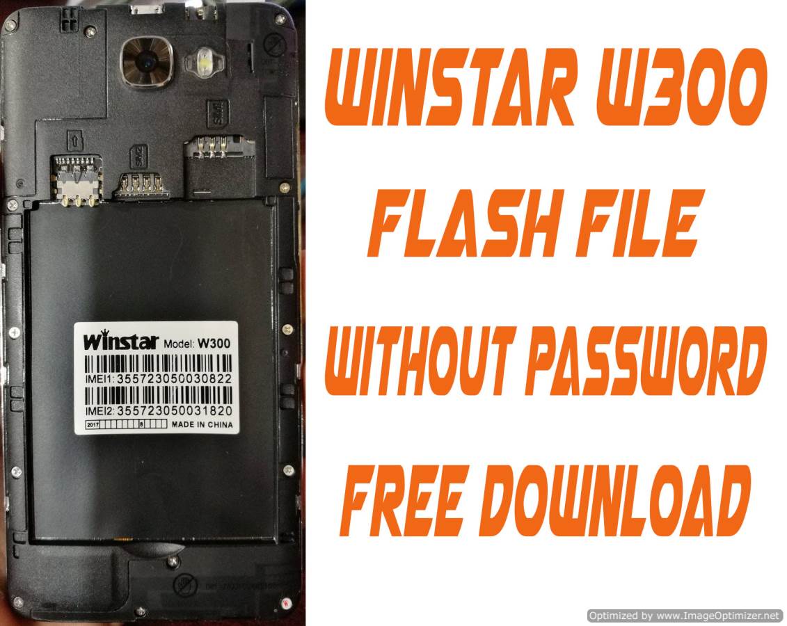 WINSTAR W300 FLASH FILE WITHOUT PASSWORD