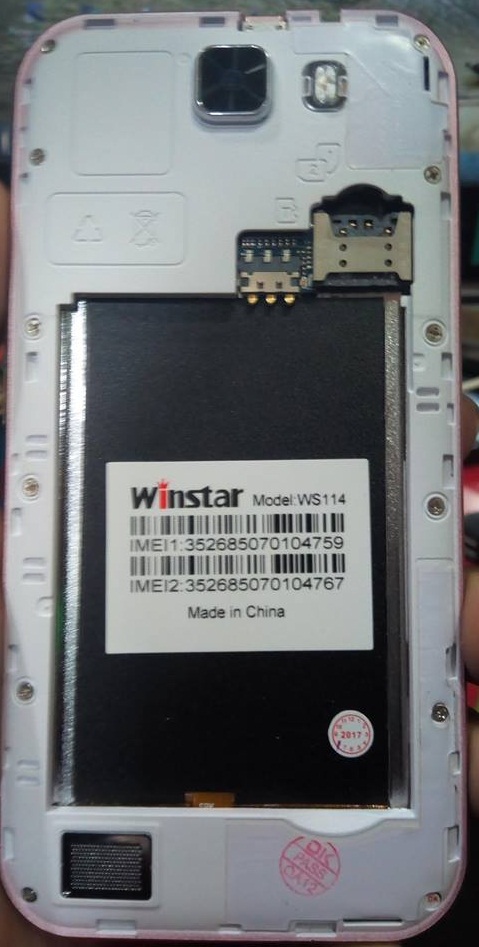 Winstar WS114 flash File Without Password