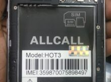 Allcall Hot 3 Flash File SP7731 4.4.2 Firmware