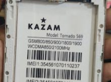 Kazam Tornado 569 Flash File Firmware 5.1 (Paid)