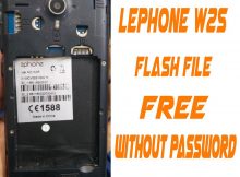 Lephone W2S Flash File Without Password Cm2 Read