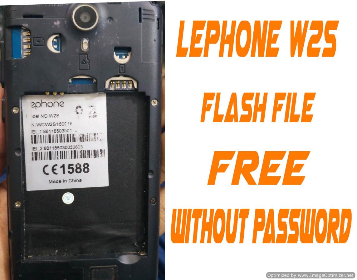 Lephone W2S Flash File Without Password
