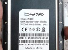 BYTWO N606 Flash File Firmware Without Password