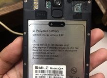 Smile Q8+ Flash File 5.1 MT6580 Firmware