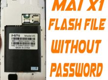 Mai X1 Flash File Without Password All Version Free