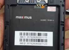 Maximus Max 4 Flash File Firmware MT6580 5.1