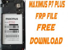 Maximus P7 Plus Frp Reset File Without Password Free