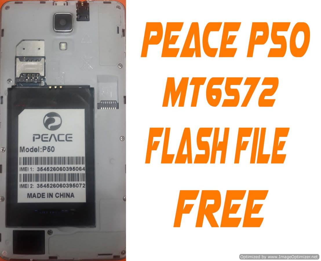 Peace P50 Flash File Without Password