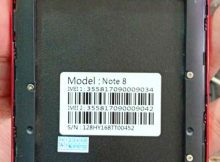 Samsung Clone Note 8 Flash File MT6580 Firmware