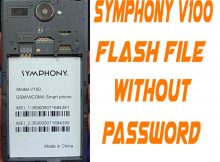 Symphony V100 Flash File Without Password (HW1 HW2)