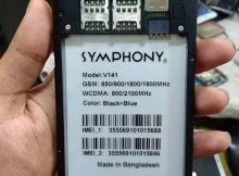 Symphony V141 Flash File Without Password (HW1 HW2)