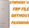 Symphony V155 Frp Reset File Without Password