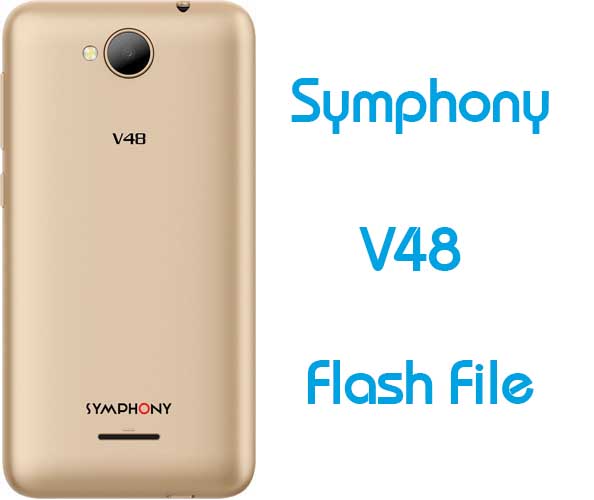 Symphony V48 Flash File Customer Care Firmware