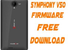 Symphony V50 Stock Firmware Rom (Flash File) Free