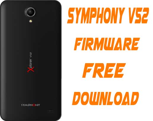 Symphony V52 Stock Firmware