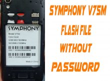 Symphony V75M Flash File Without Password (1GB-2GB)