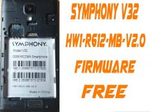 Symphony V32 HW1-R612-MB-V2.0 Flash File Without Password